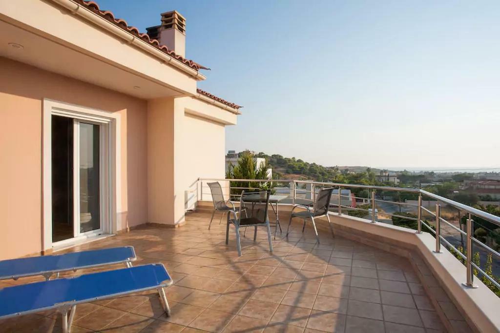 House,1000M From Beach Lagonisi Exterior foto